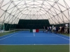 Il campo coperto del circolo tennis silvano